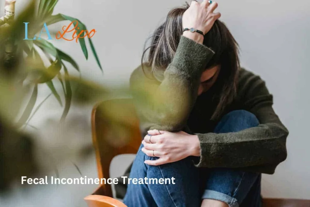 woman worried about fecal incontinence diet Waterlooville