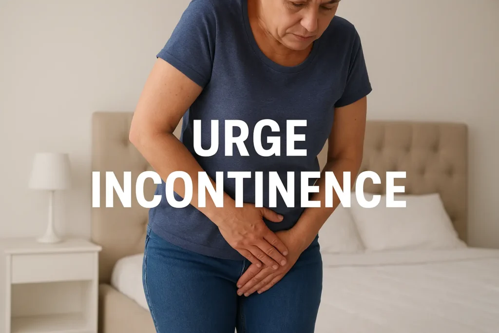 how to manage urge incontinence Waterlooville symptoms