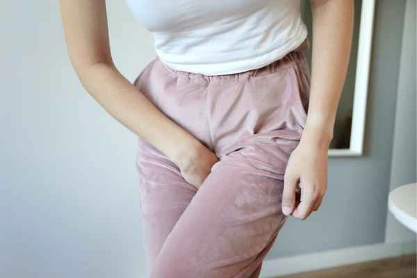 woman running for the toilet because of urinary incontinence Waterlooville